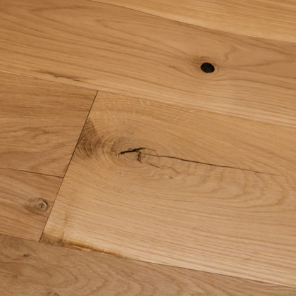 Curvilinear wood floorin
