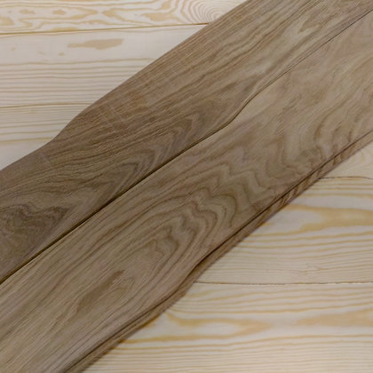 Curvilinear wood flooring