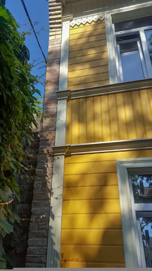 Exterior finishing boards - restoration