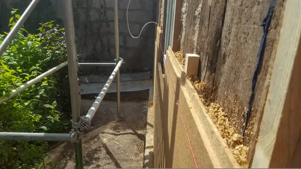 Exterior finishing boards - restoration