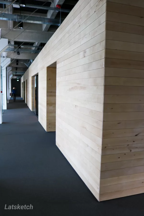 Birch solid wood interior finishing boards