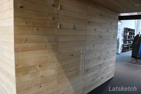 Birch solid wood interior finishing boards
