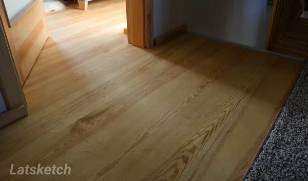Pine floor planks, parquet