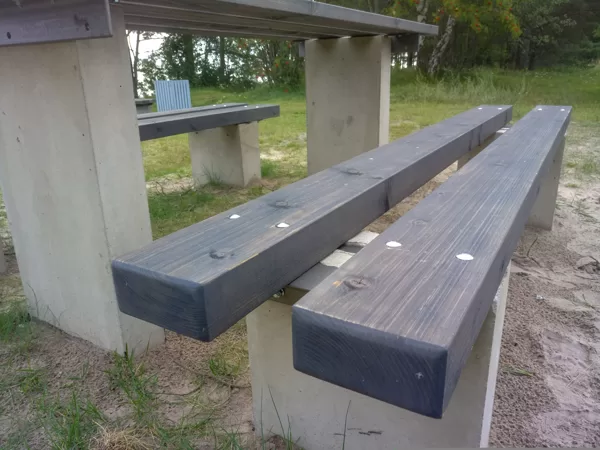Benches and tables