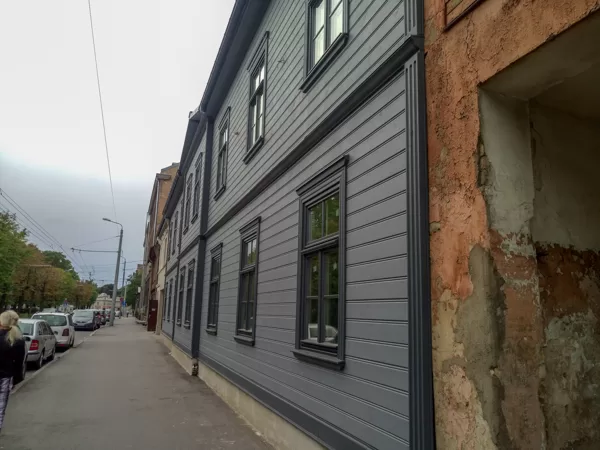 Exterior finishing pine solid wood boards