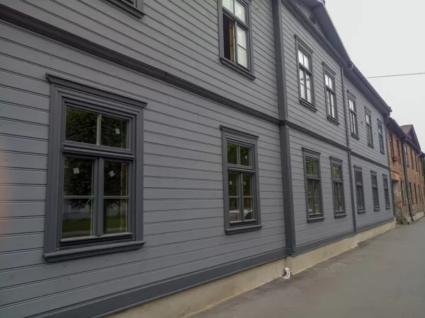 Exterior finishing pine solid wood boards