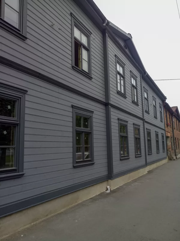 Exterior finishing pine solid wood boards