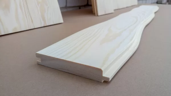 Curvilinear wood flooring