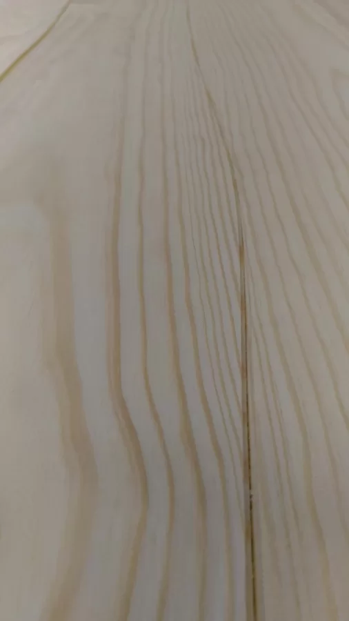 Curvilinear wood flooring