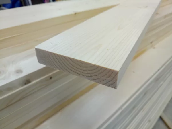 Solid spruce - balcony shields