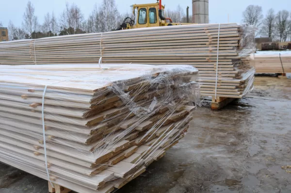 Exterior solid spruce boards