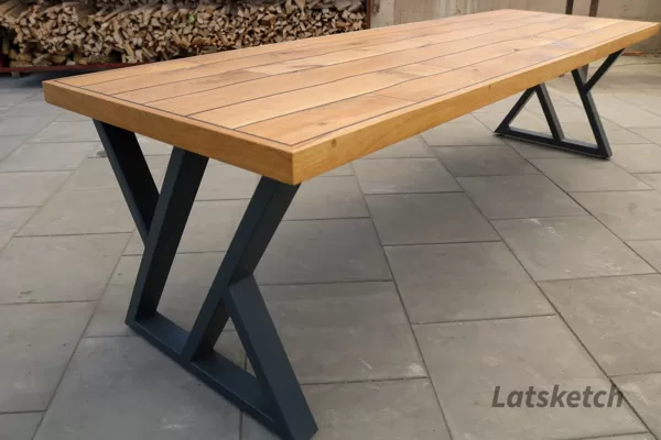 Solid wood tables